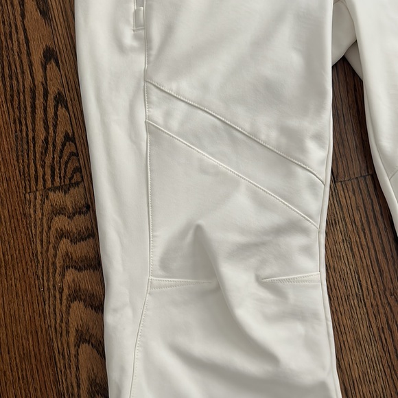 Spyder softshell white ski/snowboard pants - Picture 3 of 9